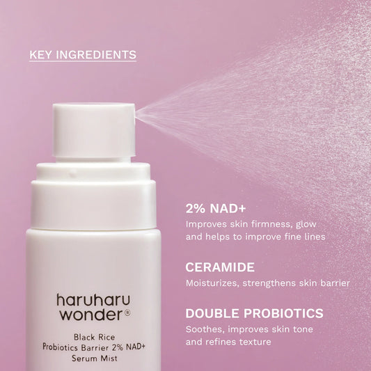HARUHARU WONDER - Black Rice Probiotics Barrier NAD+ Serum Mist - 80ml