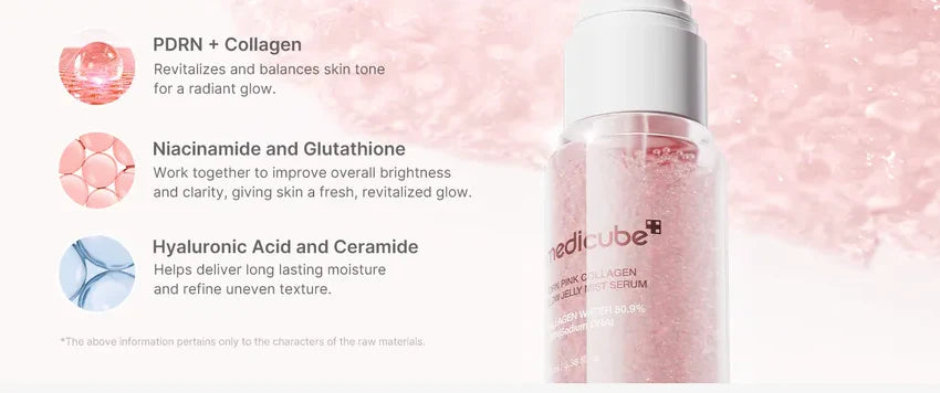 PDRN Pink Collagen Glow Jelly Mist Serum 100 ml