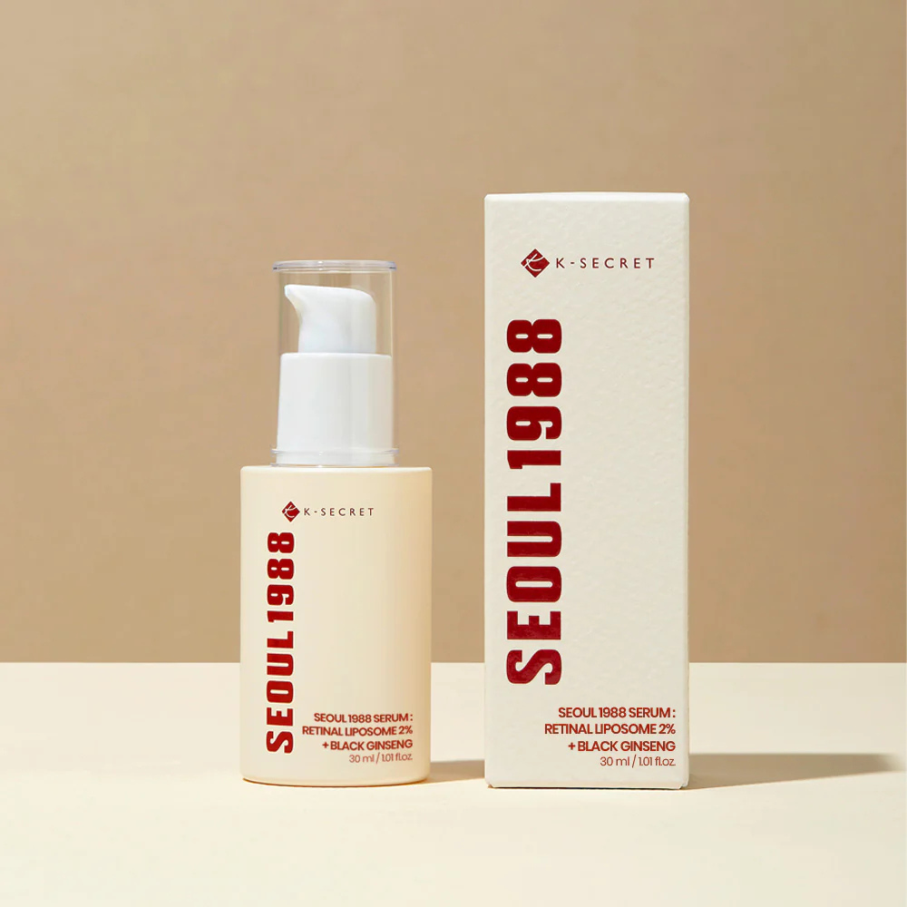 SEOUL 1988 Serum : Retinal Liposome 2% + Black Ginseng - 30ml