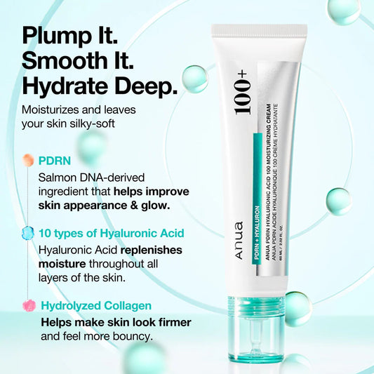 PDRN Hyaluronic Acid 100 Moisture Cream 60 ml