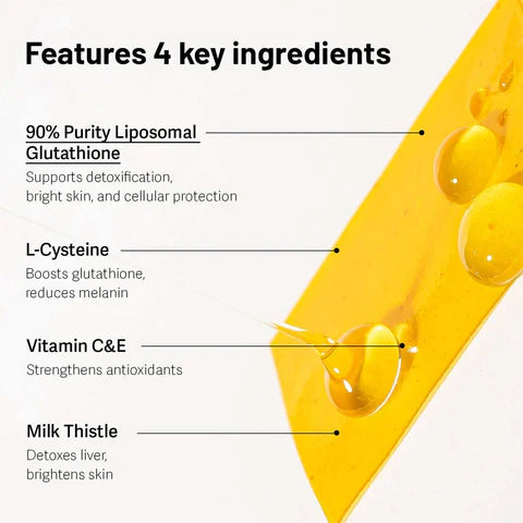 Liposome Glutathione Direct Ultra X 30 PCS | Laminas Antioxidantes