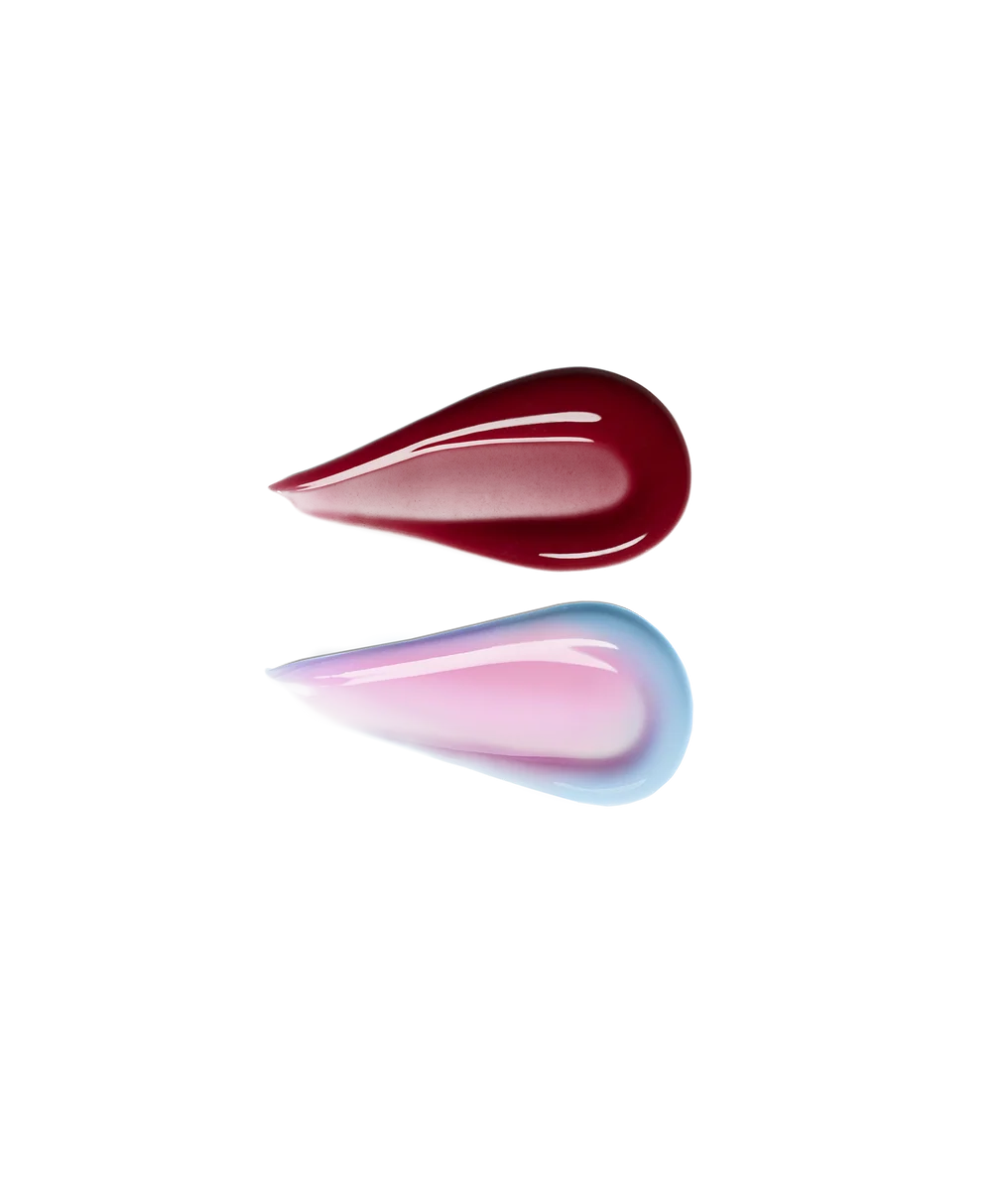 Mini essential drip glossy balm duo