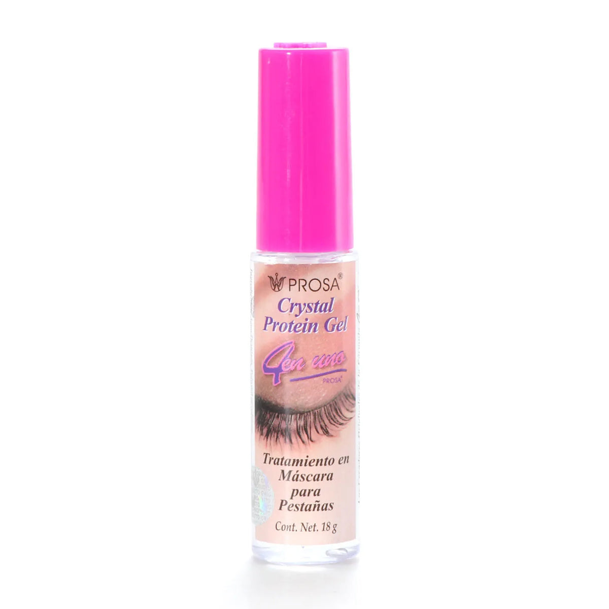 Rimel para pestañas crystal protein gel