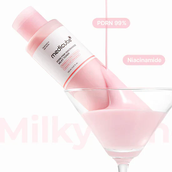 PDRN Pink Niacinamide Milky Toner 150ml