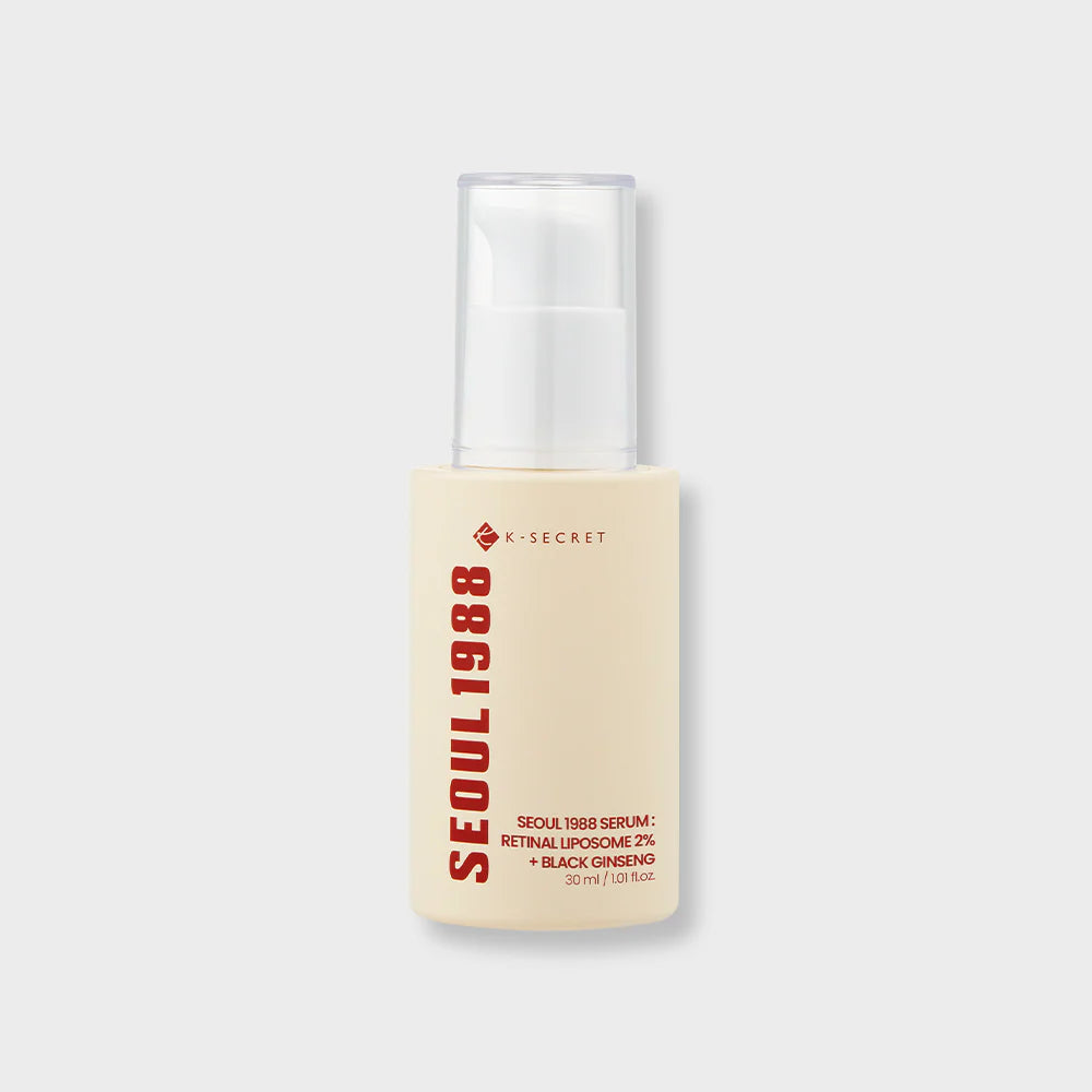 SEOUL 1988 Serum : Retinal Liposome 2% + Black Ginseng - 30ml