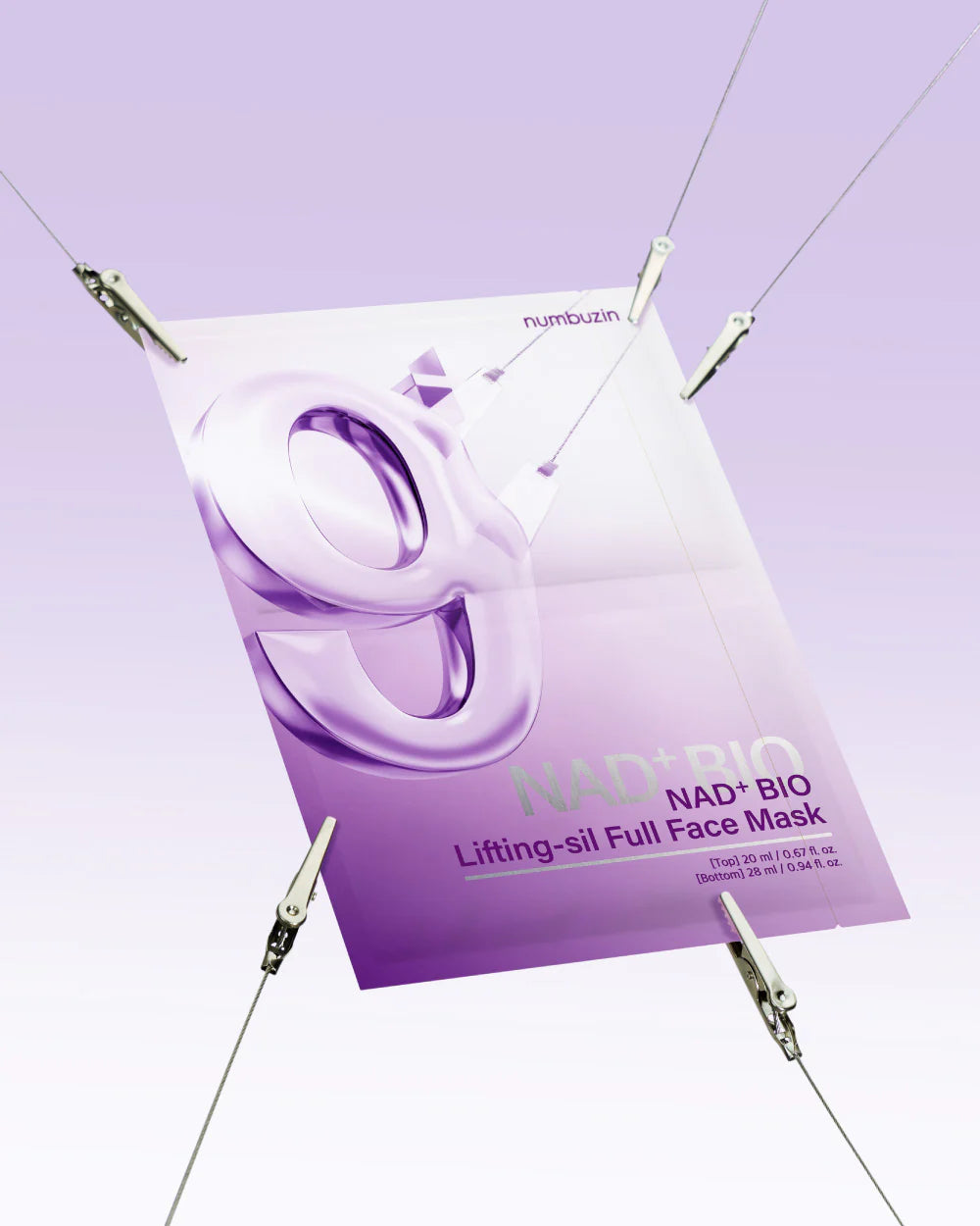 No.9 NAD+ BIO Lifting-sil Full Face Mask + Lifting Band