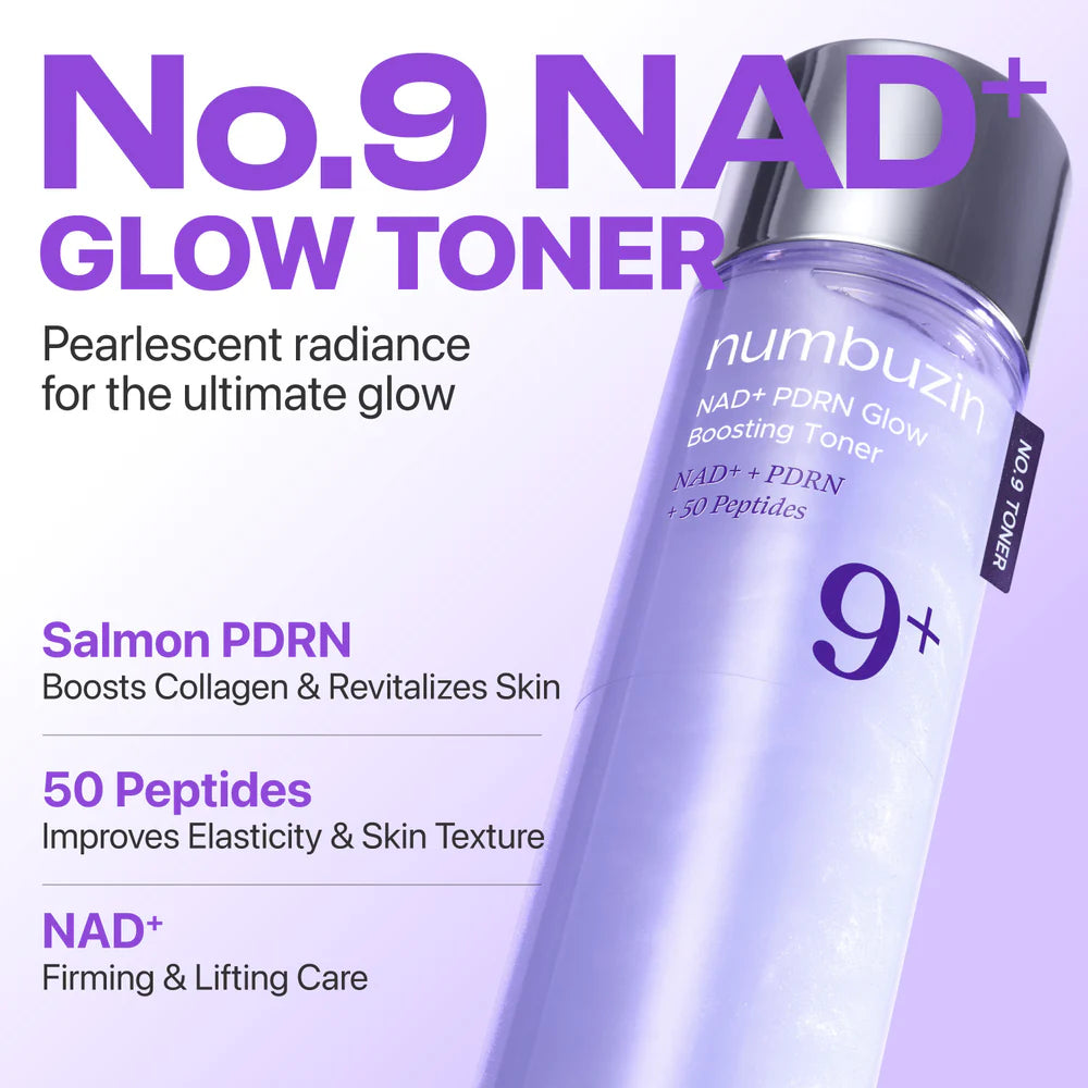 No.9 NAD PDRN Glow Boosting Toner 150ml