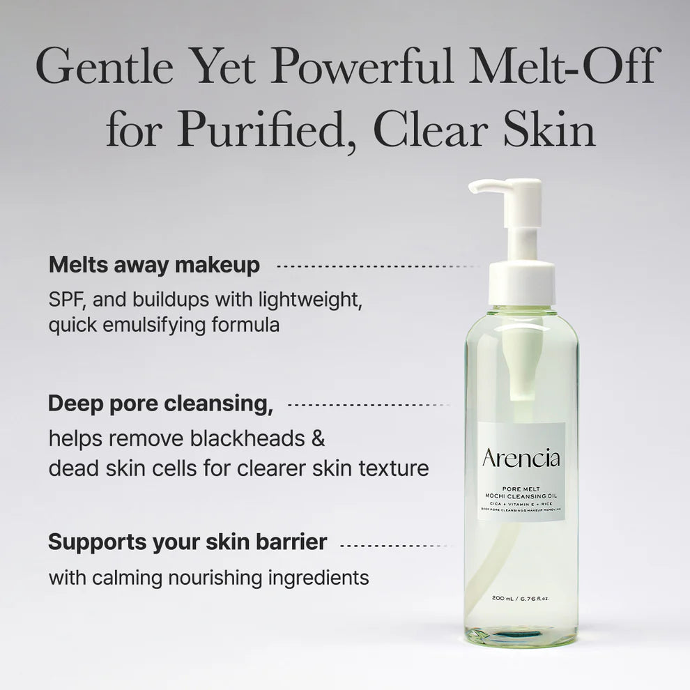 Pore Melt Mochi Makeup-Removing Cleansing Oil 200 ml