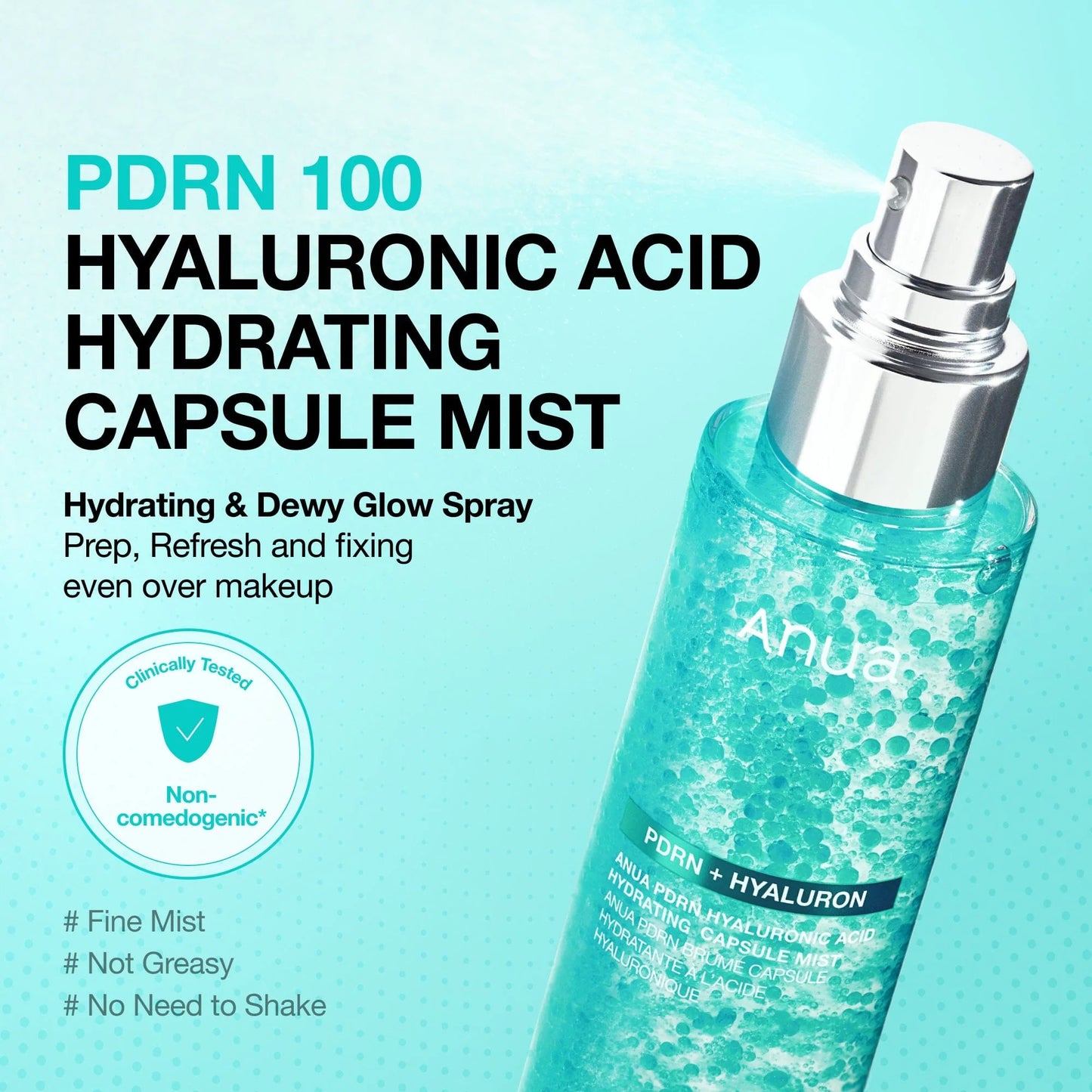 PDRN Hyaluronic Acid Hydrating Capsule Mist 100 ml