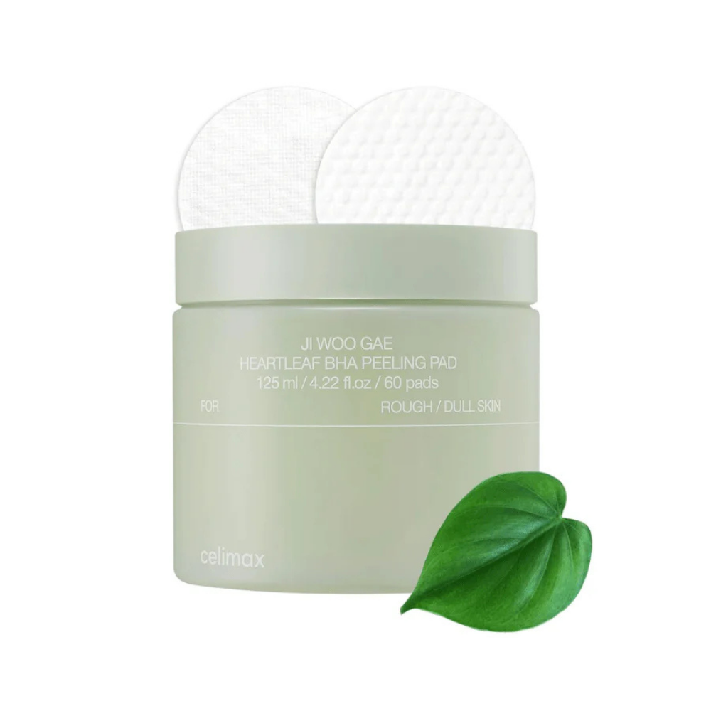 Ji Woo Gae Heartleaf BHA Peeling Pad - 60pcs
