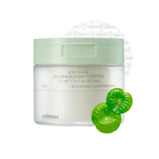 Ji Woo Gae Cica BHA Blemish Toner Pad (60pads)