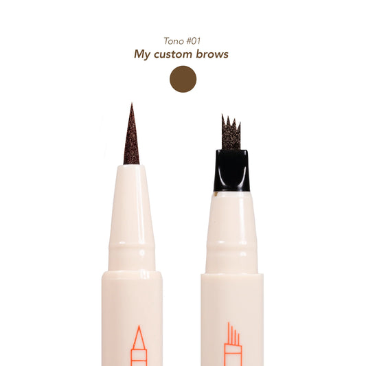 DELINEADOR EN PLUMIN PARA CEJAS MY CUSTOM BROWS