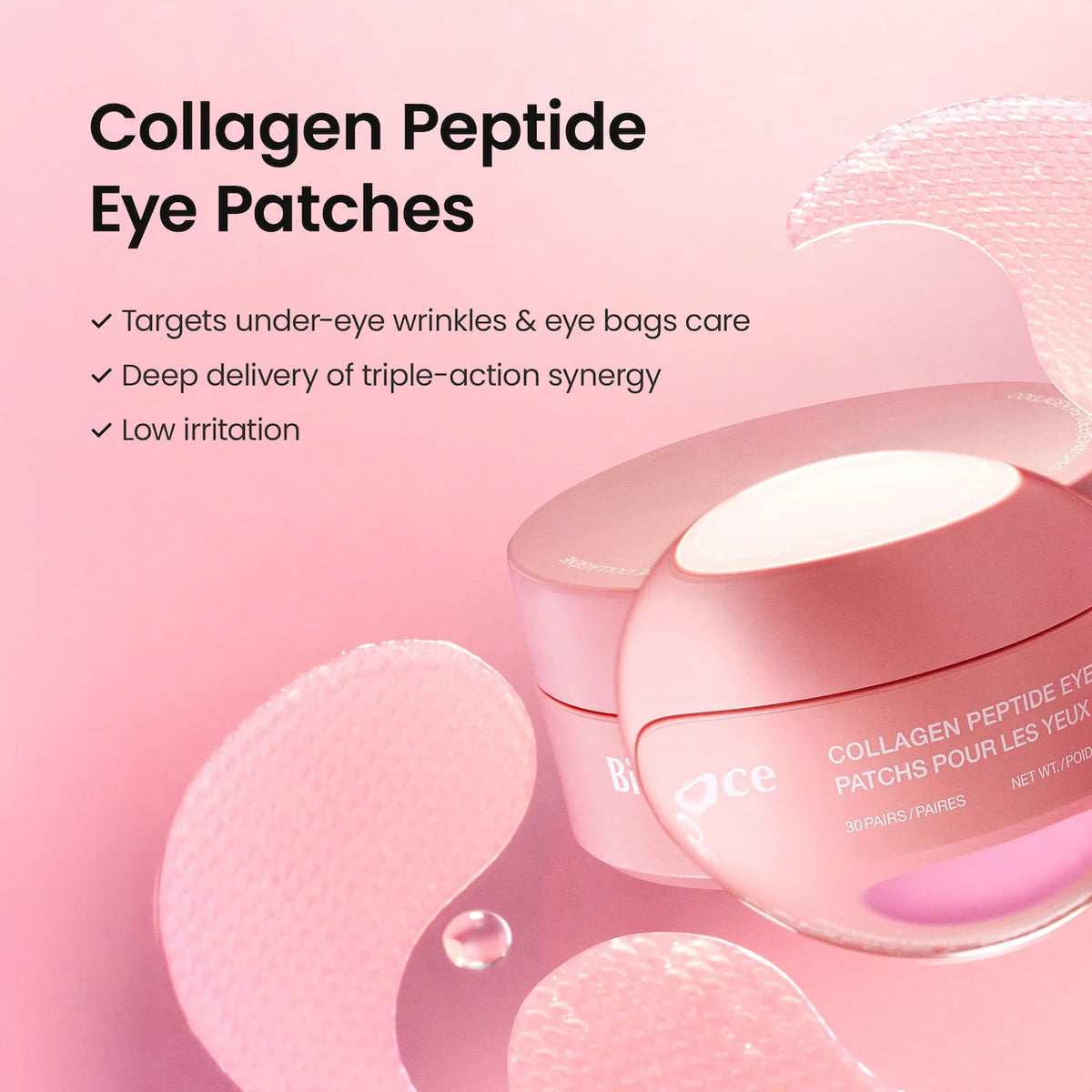 Collagen Peptide Eye Patches - 30 pc