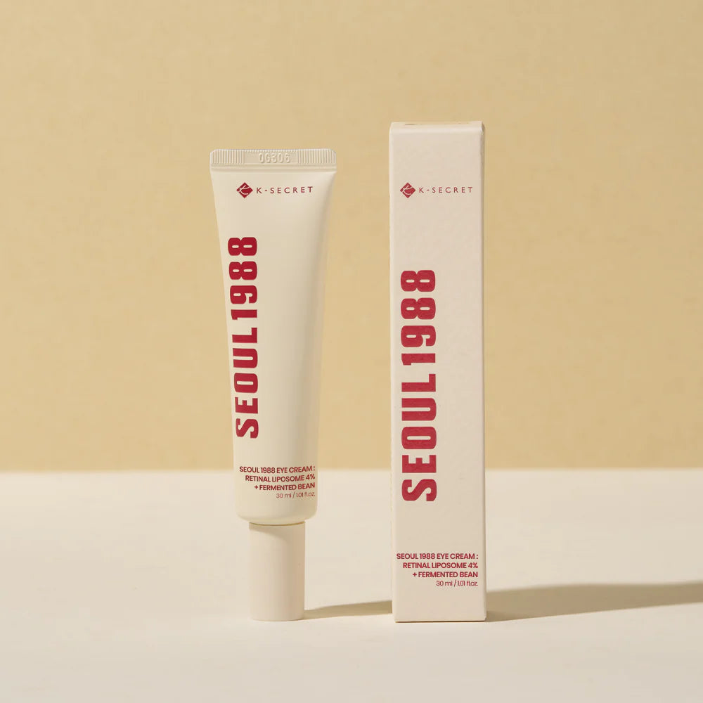 SEOUL 1988 Eye Cream : Retinal Liposome 4% + Fermented Bean - 30ml