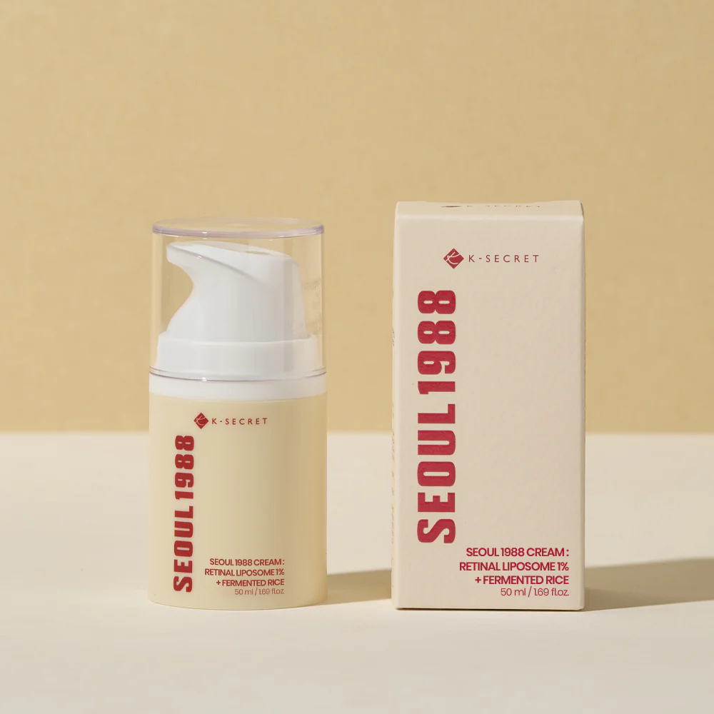SEOUL 1988 Cream : Retinal Liposome 1% + Fermented Rice - 50ml