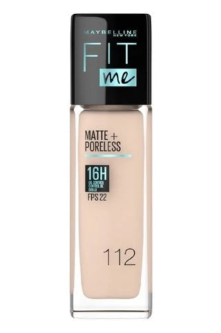 FIT ME MATTE + PORELESS - BASE DE MAQUILLAJE LÍQUIDA MATTE