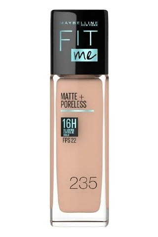 FIT ME MATTE + PORELESS - BASE DE MAQUILLAJE LÍQUIDA MATTE