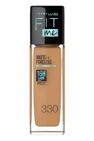 FIT ME MATTE + PORELESS - BASE DE MAQUILLAJE LÍQUIDA MATTE