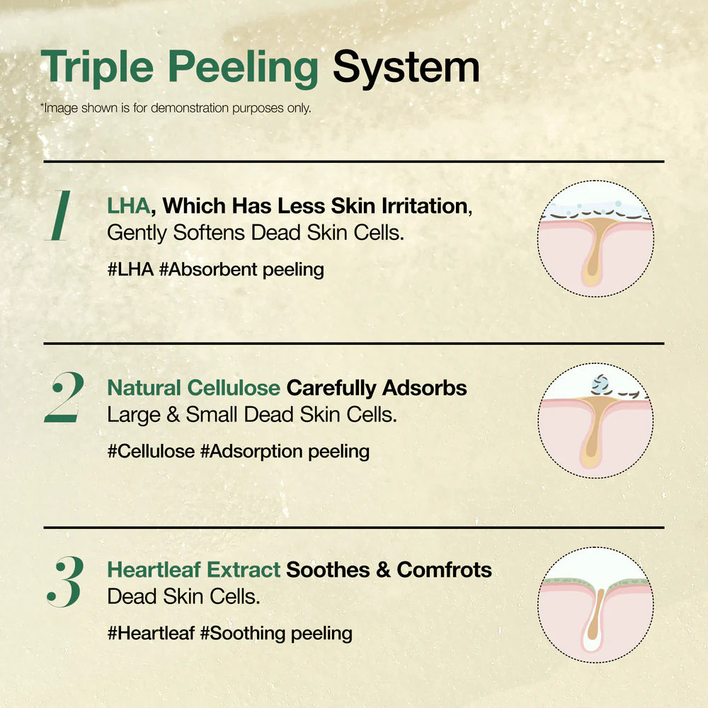 Heartleaf LHA Moisture Peeling Gel