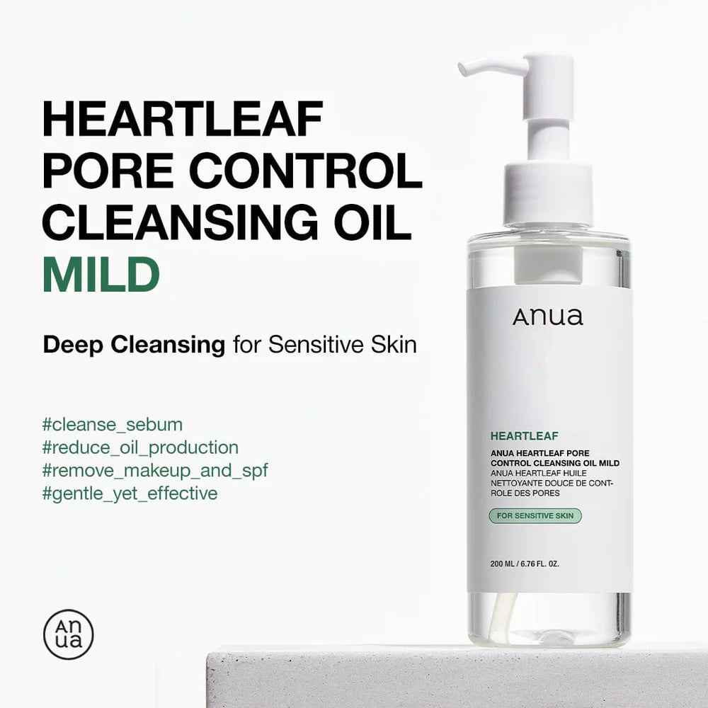 Heartleaf Pore Control Cleansing Oil Mild - 200ml