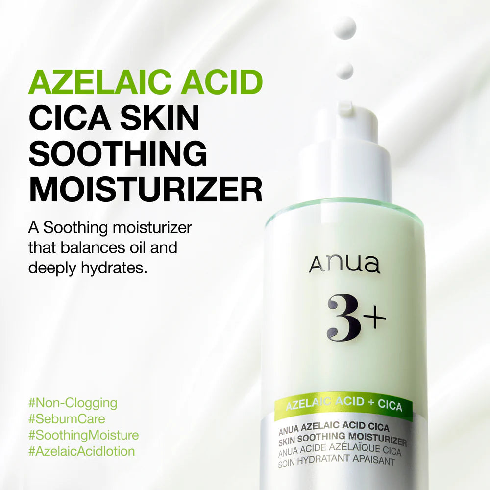 Azelaic Acid CICA Skin Soothing Moisturizer - 100 ml