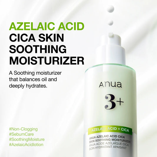 Azelaic Acid CICA Skin Soothing Moisturizer - 100 ml