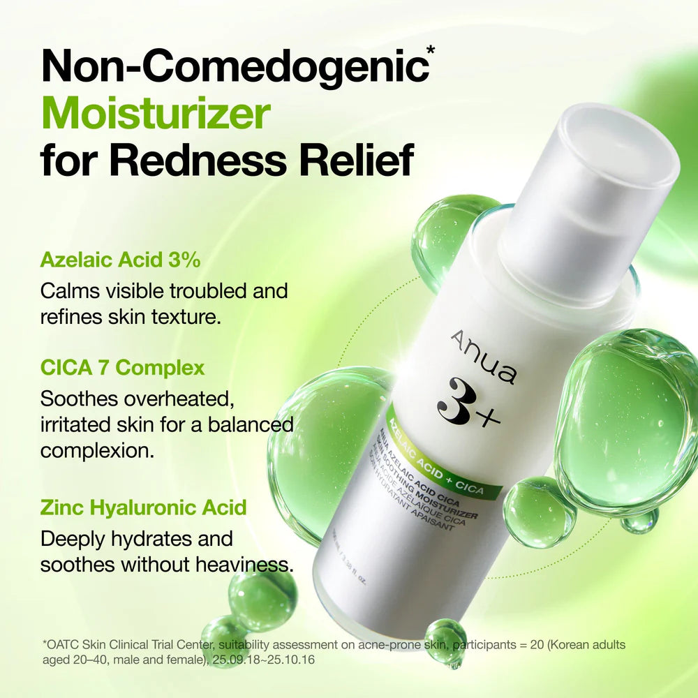 Azelaic Acid CICA Skin Soothing Moisturizer - 100 ml