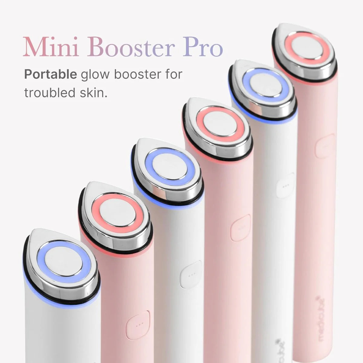 medicube - Age-R Booster Pro Mini Plus - Pink - 135g (NUEVO)