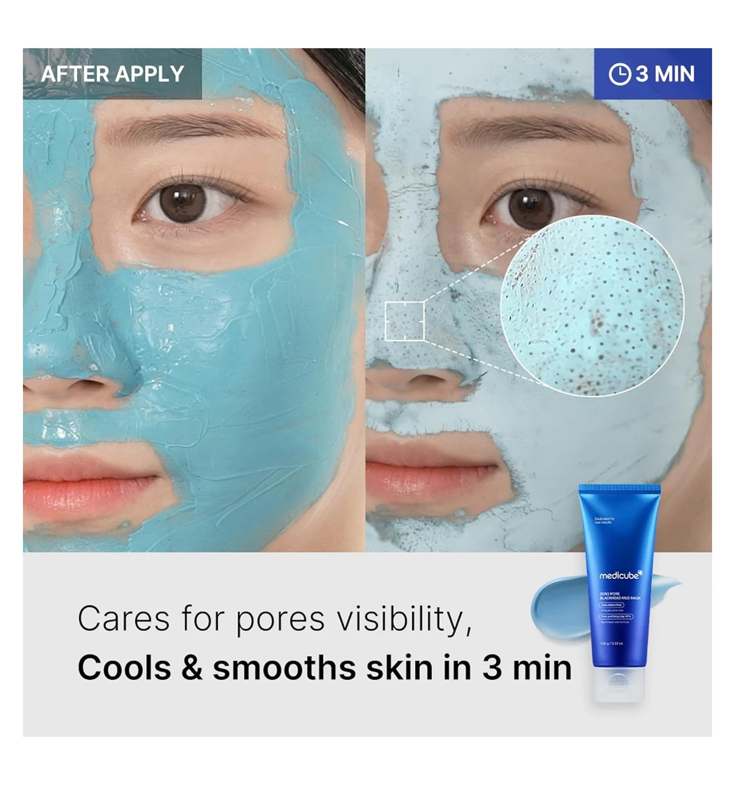Zero Pore Blackhead Mud Mask 100g